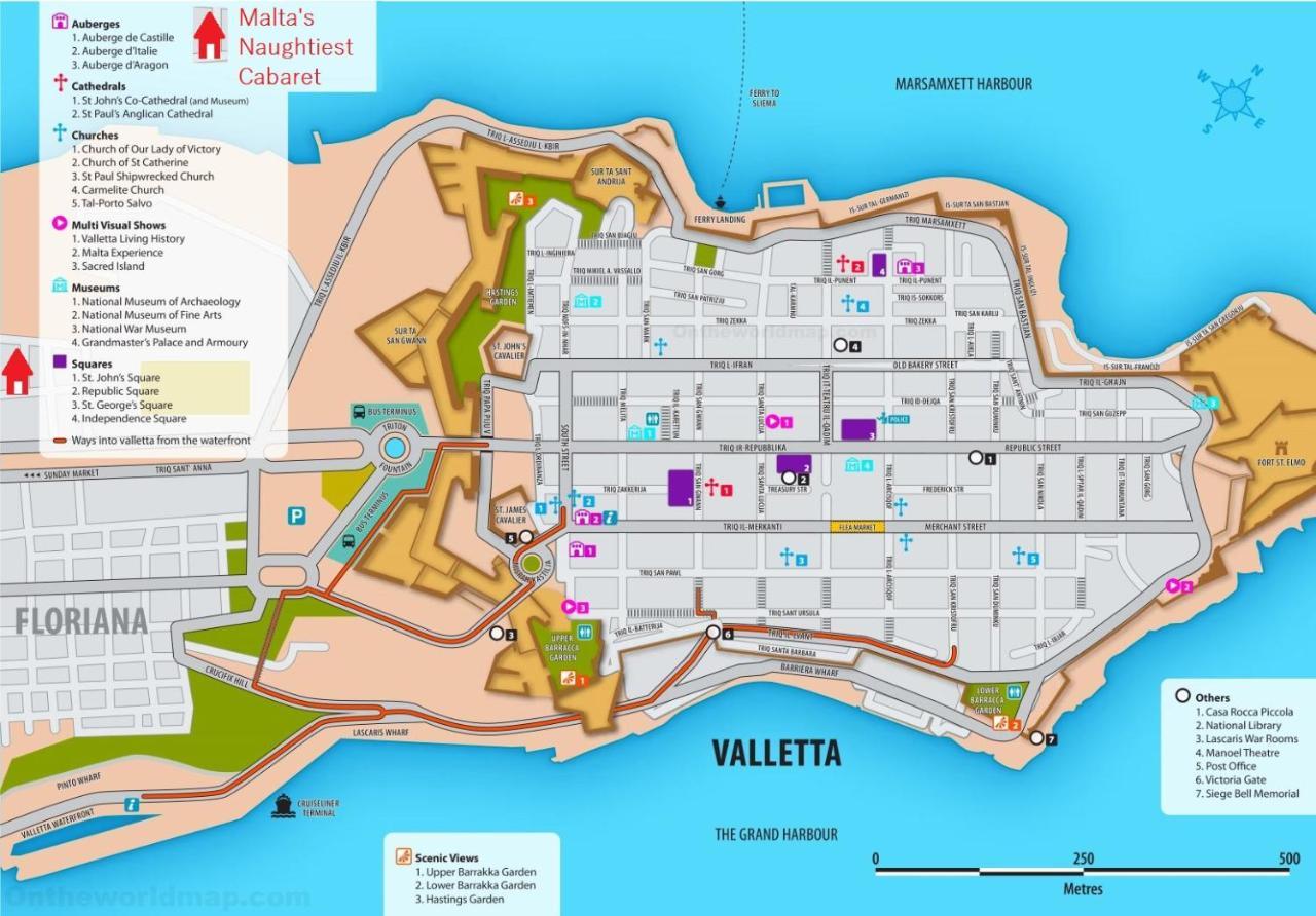 Malta'S Naughtiest Cabaret Apartman Floriana Kültér fotó